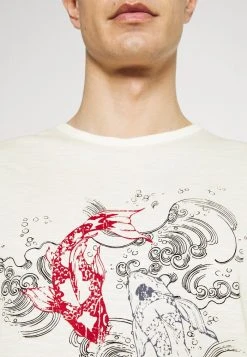 INDICODE JEANS KOI - T-shirt Imprimé - Marshmellow -INDICODE Boutique cd3712f9c533476a89d82edc57fbb79c