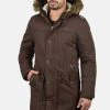 INDICODE JEANS IDPULSOOR - Veste D'hiver - Dark Brown