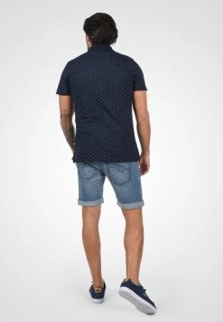 INDICODE JEANS IDHALLOW - Short En Jean - Blue Wash -INDICODE Boutique d01b0065037a4adc990ee49a7bcc6236