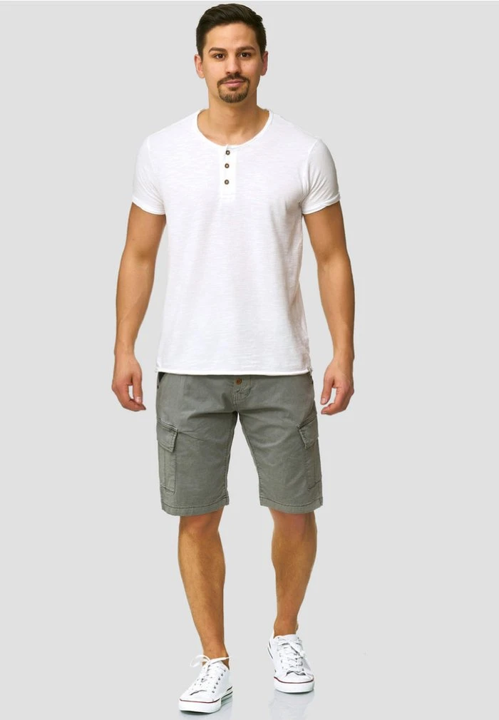 INDICODE JEANS Short - Dark Grey 2 INDICODE JEANS Short - Dark Grey – Image 2