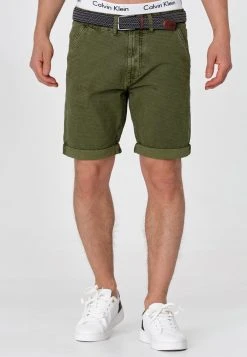 INDICODE JEANS CAEDMON - Short - Cypress
