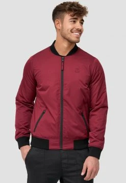 INDICODE JEANS Blouson Bomber - Bordeaux