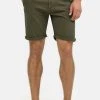 INDICODE JEANS CASUAL FIT - Short - Grün Army