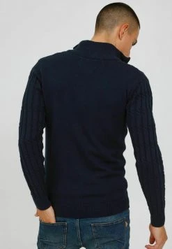 INDICODE JEANS IDPAULOMO - Gilet - Navy -INDICODE Boutique d38bfde605c74b2990e3be12ed4dd9d6