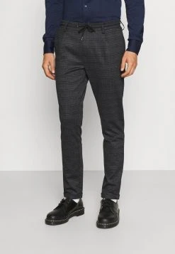 INDICODE JEANS EBERLEIN WITH ROLLED UP - Pantalon Classique - Macan Grey -INDICODE Boutique d44b710b526d408abadd53cae93e837d