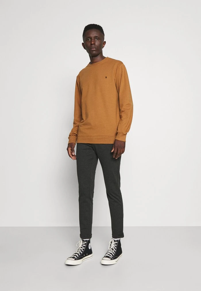 INDICODE JEANS EBERLEIN WITH ROLLED UP - Pantalon Classique - Raven 2 INDICODE JEANS EBERLEIN WITH ROLLED UP - Pantalon Classique - Raven – Image 2