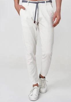 INDICODE JEANS BRYNE - Chino - Offwhite