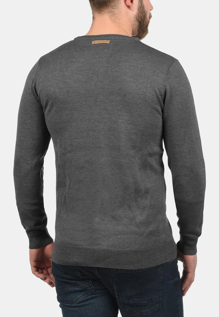 INDICODE JEANS IDDEMARCUS - Pullover - Grey Mix 2 INDICODE JEANS IDDEMARCUS - Pullover - Grey Mix – Image 2