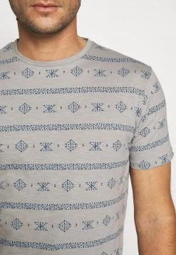 INDICODE JEANS CANNES - T-shirt Imprimé - Grey -INDICODE Boutique d663ed779d1041f4a669bdcede740a5f