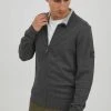 INDICODE JEANS IDARCELIO - Gilet - Charcoal Mix