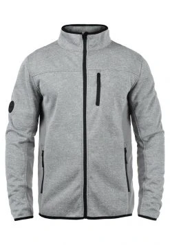 INDICODE JEANS IDESHER - Sweat à Capuche Zippé - Grey Mix -INDICODE Boutique d7d764dae6f444e0a634478c5213c70a