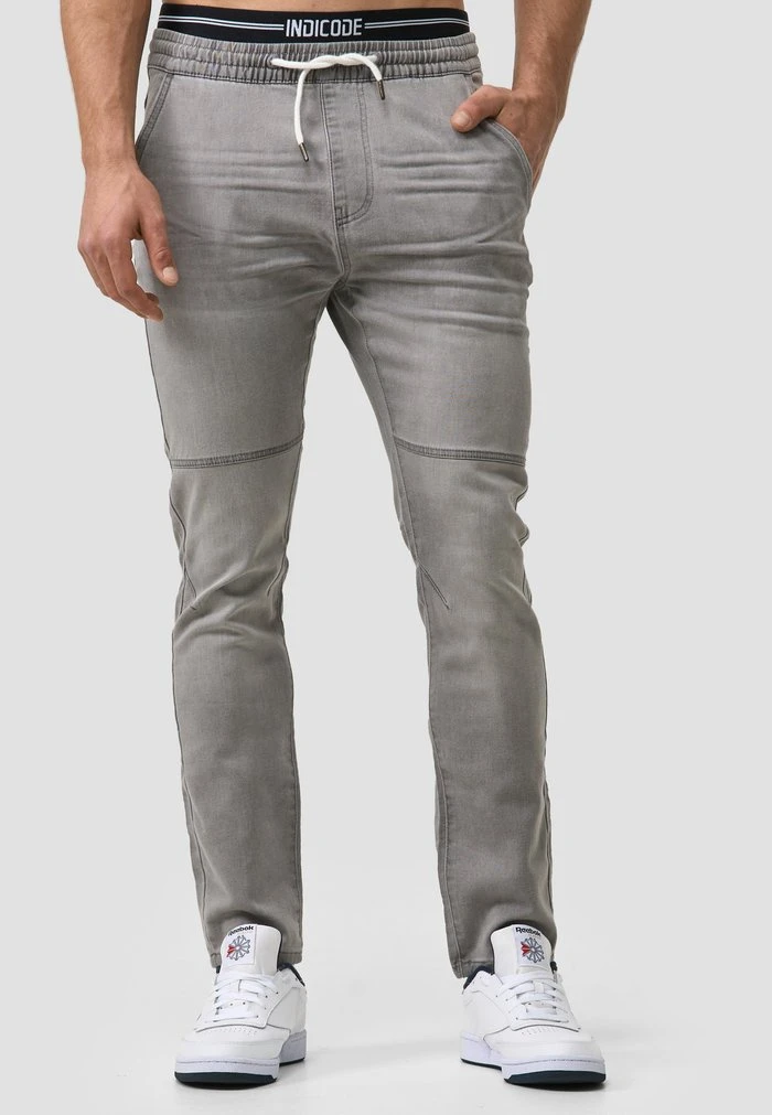 INDICODE JEANS FABRIZIO - Jean Slim - Vintage Grey 1 INDICODE JEANS FABRIZIO - Jean Slim - Vintage Grey