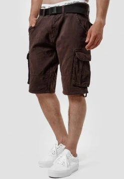 INDICODE JEANS MONROE - Short - Dk Brown