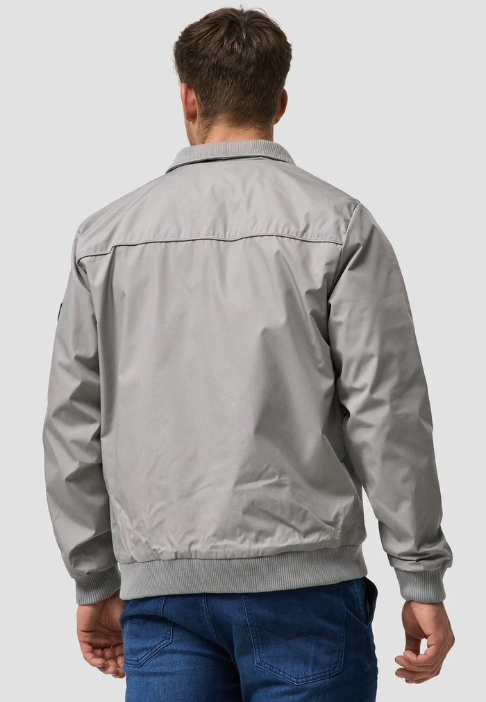 INDICODE JEANS Veste Mi-saison - Lt Grey 2 INDICODE JEANS Veste Mi-saison - Lt Grey – Image 2