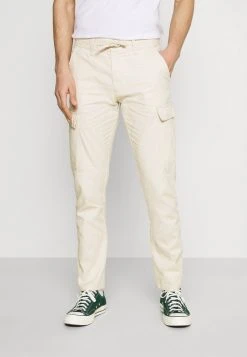 INDICODE JEANS LASSO - Pantalon Cargo - Fog