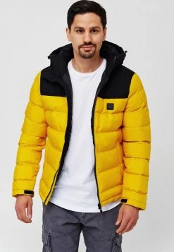 INDICODE JEANS EBERHARDY - Veste D'hiver - Lemon Pie
