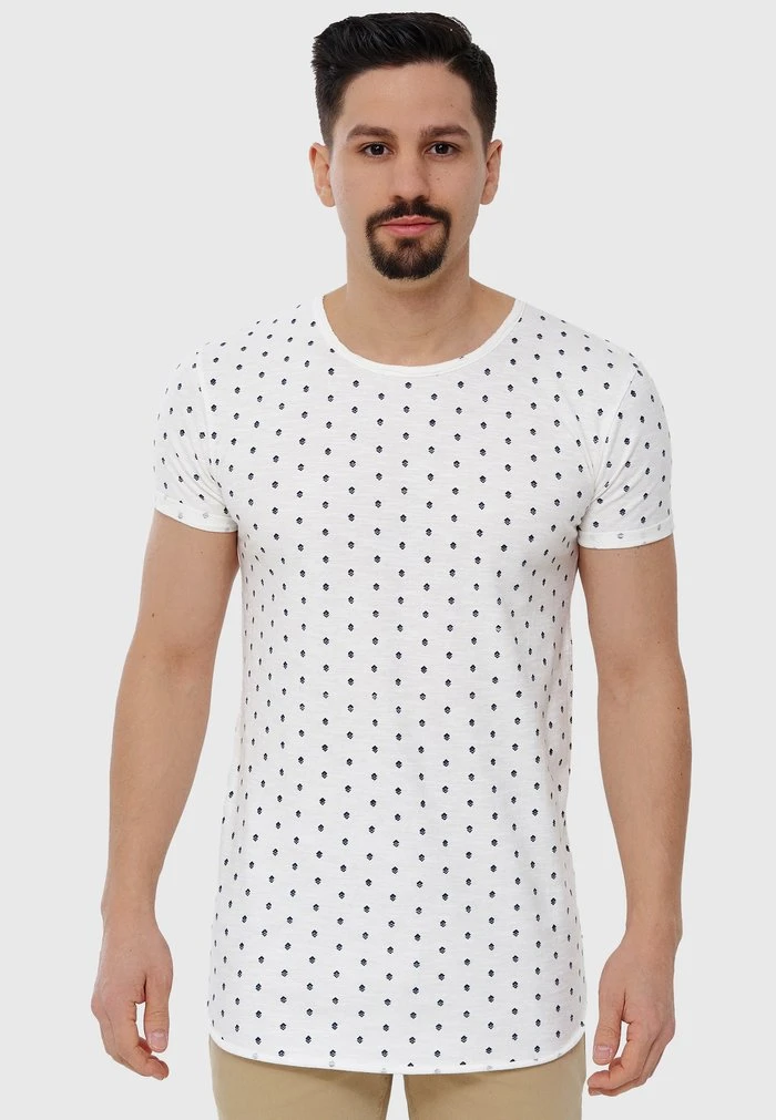 INDICODE JEANS T-shirt Imprimé - Marshmellow 1 INDICODE JEANS T-shirt Imprimé - Marshmellow