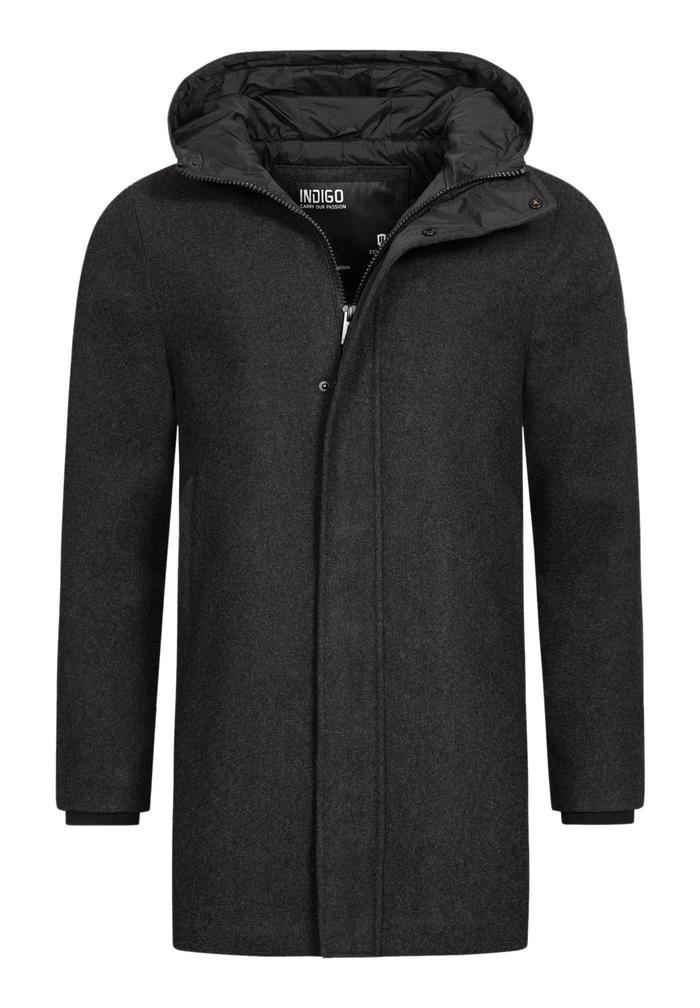 INDICODE JEANS MANTEL MARKS - Veste D'hiver - Charcoal Mix 6 INDICODE JEANS MANTEL MARKS - Veste D'hiver - Charcoal Mix â Image 6