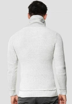 INDICODE JEANS DANE - Pullover - Off White -INDICODE Boutique dc0dee2023c64ea1ab5e77b109ae4b85