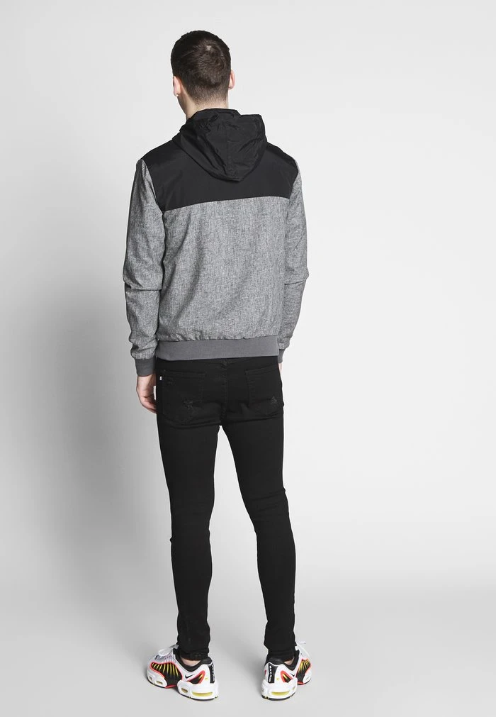 INDICODE JEANS BRUSHWOOD - Veste Légère - Black 3 INDICODE JEANS BRUSHWOOD - Veste Légère - Black – Image 3