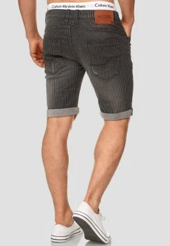 INDICODE JEANS CUBA CADEN - Short En Jean - Grey -INDICODE Boutique dc80aaadfc6f4248ab65684ae8627ff3