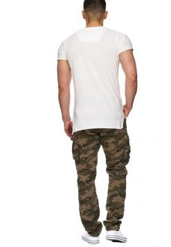 INDICODE JEANS WILLIAM - Pantalon Cargo - Dired Camouflage -INDICODE Boutique dca97268f0a043ce9c521e6181d9316e