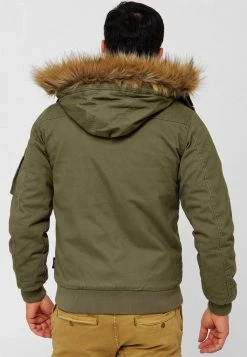 INDICODE JEANS Veste D'hiver - Army -INDICODE Boutique ddf20b7e2d674b4484eca3452221ef20