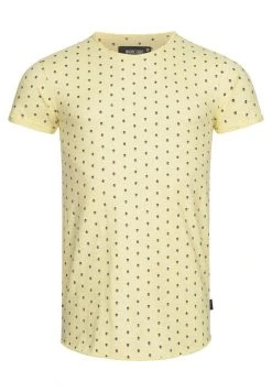 INDICODE JEANS BATCHNORD - T-shirt Imprimé - Pale Banana
