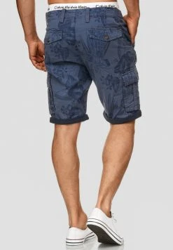 INDICODE JEANS ALBERT - Short - Blue -INDICODE Boutique dead053c98aa4078bb3f79fd349f964a