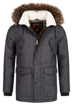 INDICODE JEANS BAYNES - Veste D'hiver - Salt/pepper -INDICODE Boutique e0f56810e99c47d89a9c0b4f56a922c1