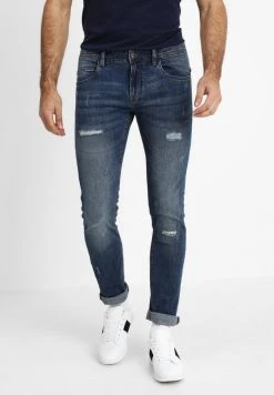 INDICODE JEANS PALMDALE - Jean Slim - Medium Indigo