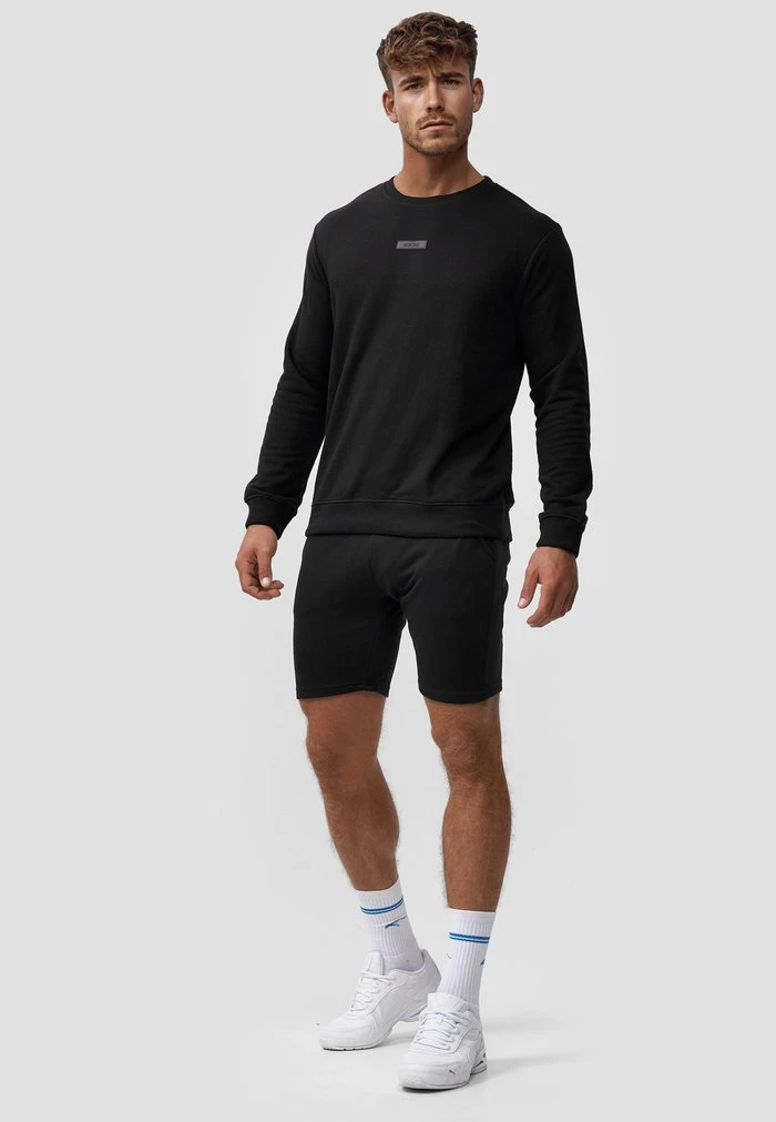 INDICODE JEANS BAXTER - Sweatshirt - Black 2 INDICODE JEANS BAXTER - Sweatshirt - Black – Image 2