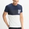 INDICODE JEANS CLEMENS - T-shirt Imprimé - Offwhite