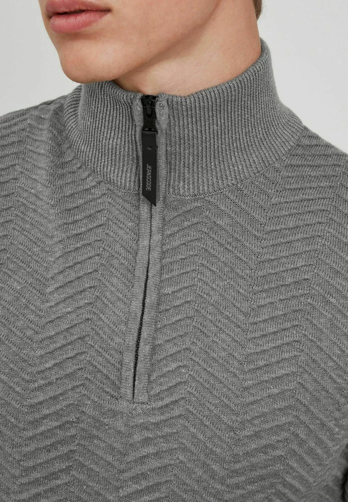 INDICODE JEANS IDBANJAMON - Pullover - Grey Mix 4 INDICODE JEANS IDBANJAMON - Pullover - Grey Mix â Image 4