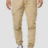 INDICODE JEANS Walker - Pantalon Cargo - Beige