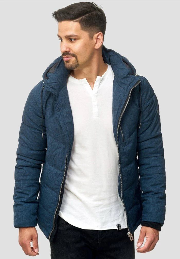 INDICODE JEANS CIRCUS - Veste D'hiver - Navy 1 INDICODE JEANS CIRCUS - Veste D'hiver - Navy