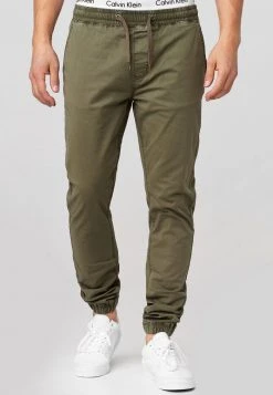 INDICODE JEANS FIELDS - Pantalon Classique - Army