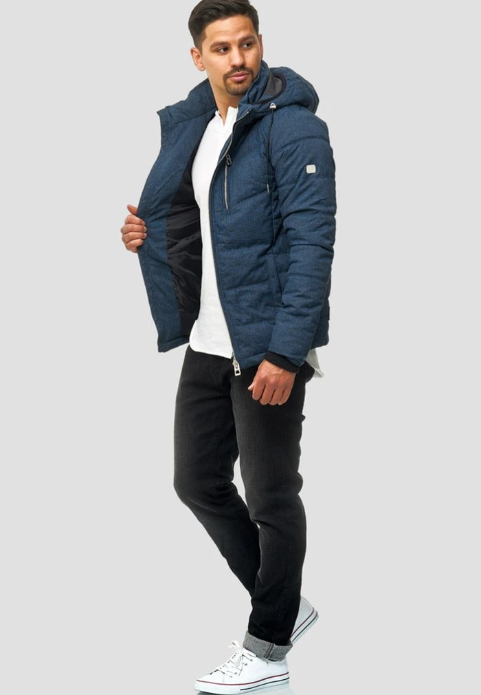 INDICODE JEANS CIRCUS - Veste D'hiver - Navy 2 INDICODE JEANS CIRCUS - Veste D'hiver - Navy – Image 2
