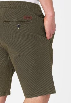 INDICODE JEANS GRANBY - Short - Dark Olive -INDICODE Boutique e58de5bfd5f34c42a8700e1fc5c574c4