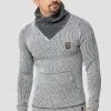 INDICODE JEANS DANE - Pullover - Light Grey