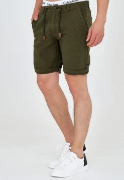 INDICODE JEANS Short - Dark Olive -INDICODE Boutique e8b19ad69328492d95be9a3f45463d6c