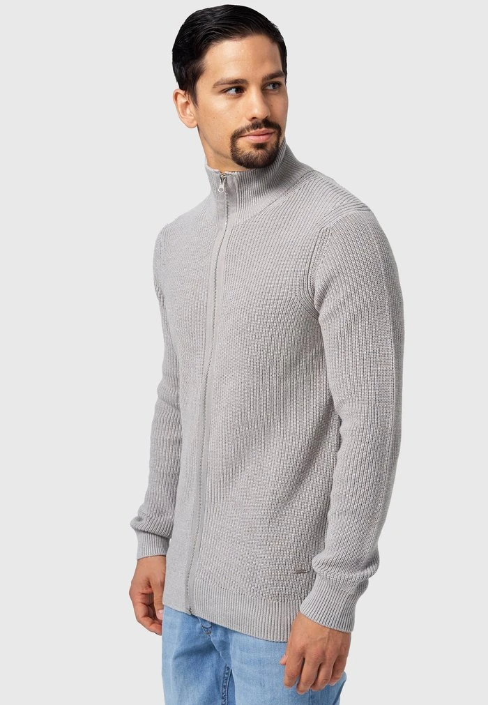 INDICODE JEANS DODSON - Gilet - Lt Grey Mix 5 INDICODE JEANS DODSON - Gilet - Lt Grey Mix – Image 5