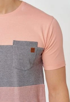 INDICODE JEANS PORTER - T-shirt Imprimé - Coral Cloud -INDICODE Boutique e967cb015d664acc99fc6057798b48ab