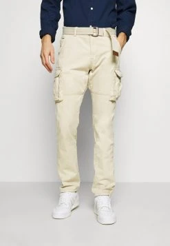 INDICODE JEANS WILLIAM - Pantalon Cargo - Fog