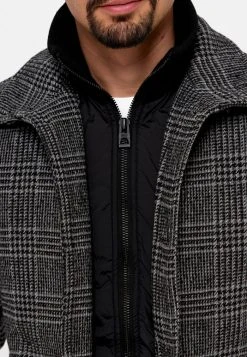 INDICODE JEANS MÄNTEL BRITTANY - Veste Mi-saison - Raven -INDICODE Boutique e99f0160817b49a590e56577abb3ce7b