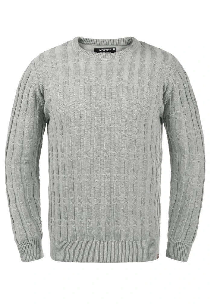 INDICODE JEANS IDPAULETTA - Pullover - Grey Mix 5 INDICODE JEANS IDPAULETTA - Pullover - Grey Mix – Image 5