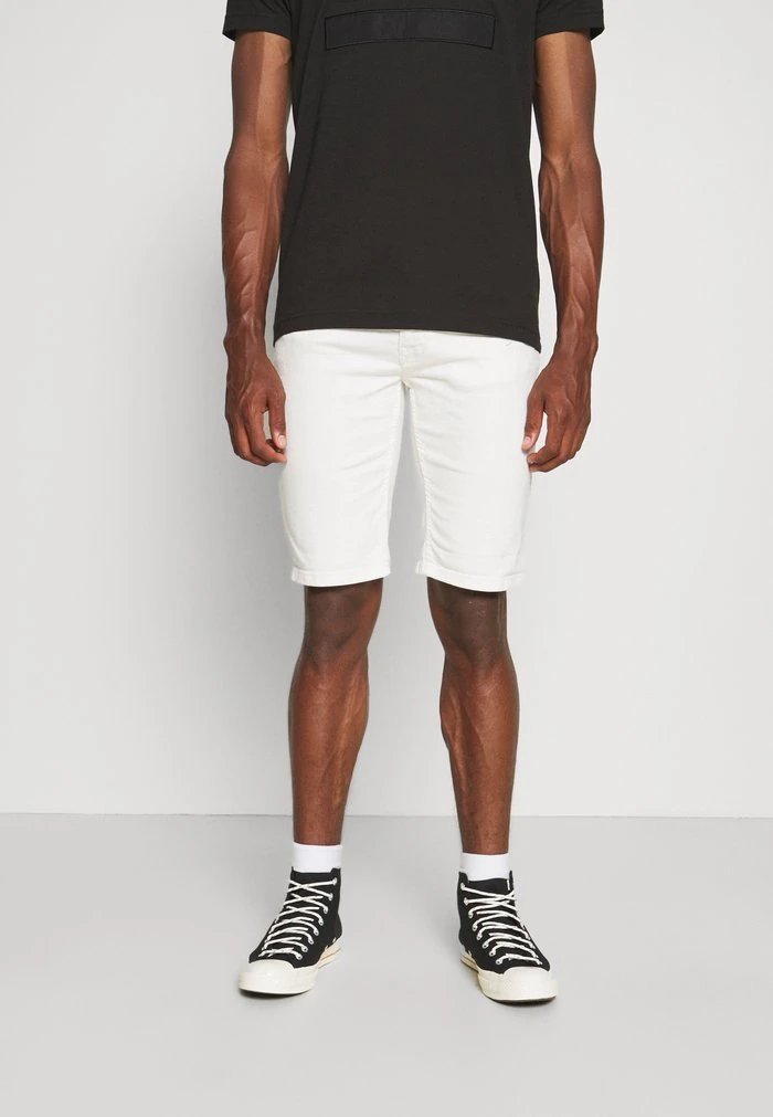 INDICODE JEANS MCINTOSH - Short En Jean - Marshmellow 1 INDICODE JEANS MCINTOSH - Short En Jean - Marshmellow