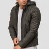 INDICODE JEANS MIGUEL - Veste En Similicuir - Dark Grey