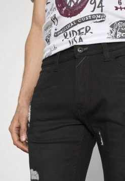 INDICODE JEANS COMMERCIAL KEN HOLES - Short En Jean - Black 13 INDICODE JEANS COMMERCIAL KEN HOLES - Short En Jean - Black -INDICODE Boutique ecaaf597694b46eda5eb568df891b043