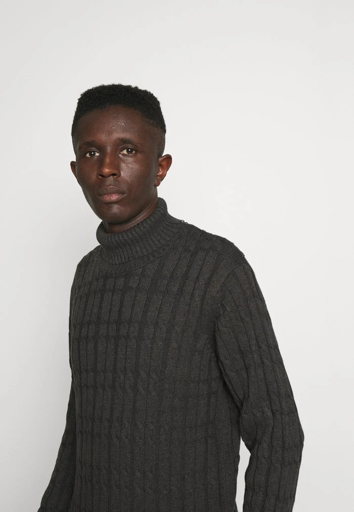 INDICODE JEANS KENNEDY - Pullover - Charcoal Mix 4 INDICODE JEANS KENNEDY - Pullover - Charcoal Mix – Image 4